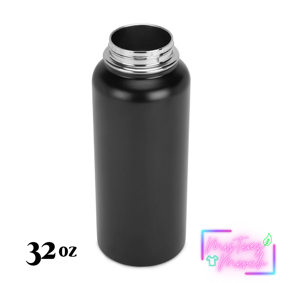 Blank 32oz Stainless Steel Hydro Water Bottle, for Custom Engraving