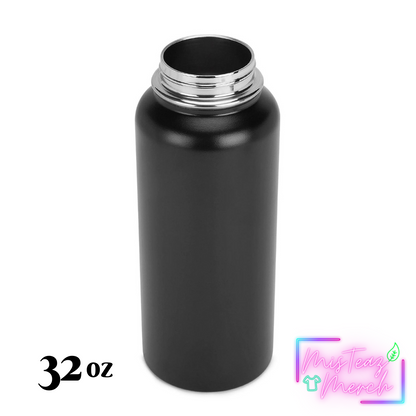 Blank 32oz Stainless Steel Hydro Water Bottle, for Custom Engraving