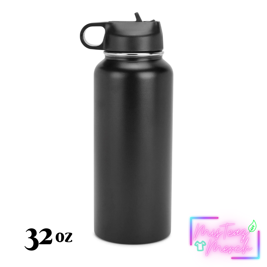 Blank 32oz Stainless Steel Hydro Water Bottle, for Custom Engraving