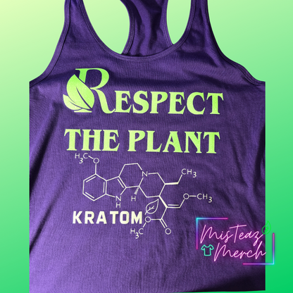 Respect the plant Tank Top