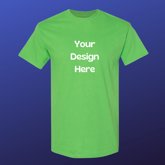 Electric Green Blank T-shirt